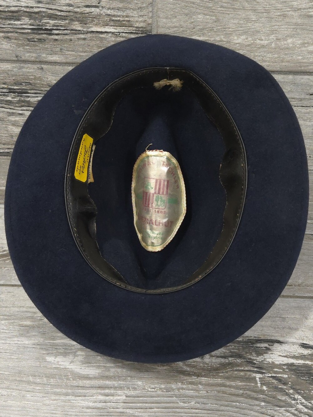 Vintage Handcrafted ORIGINAL ISCHLER HUT T-Alpine/Tyrolean Style Trachten Hat - Picture 10 of 16
